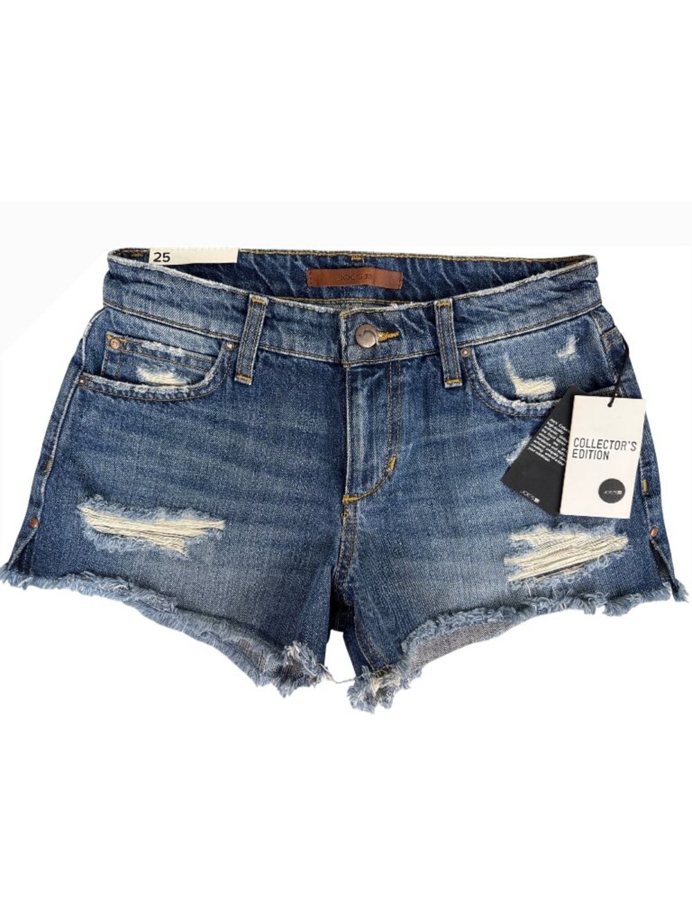 Joes Collectors Edition Distressed Denim Shorts Womens 25 Beach Hippie Travel